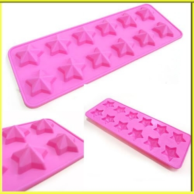 Silicone Stars Chocolate Baking Jelly Muffin Sweet Candy Ice Mold Mould Pan Tray[010173]